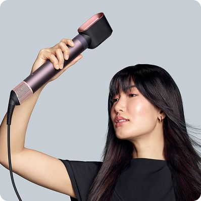   The Dyson Airwrap Co-anda2x with the Fast dryer 2x used dry long hair.